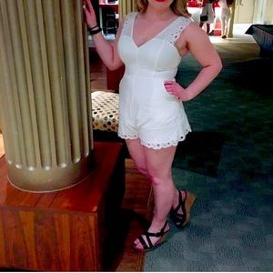 White Romper